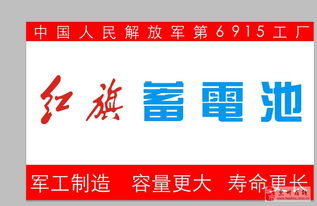 红旗牌电动车电池 军工制造 信誉保证
